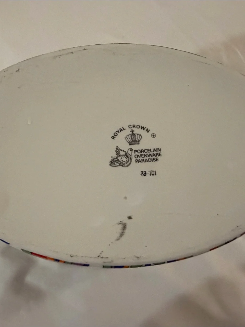 Vintage Royal Crown Paradise Japan Ovenware Set Birds Flowers MCM 9 Pc Lot